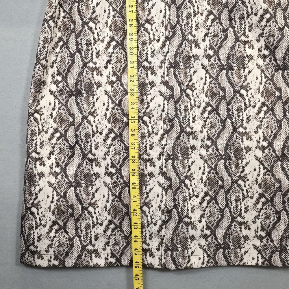 Rebecca Minkoff  Women’s  Animal  Trench Coat Belted Long Size Small New Snake - Picture 15 of 16